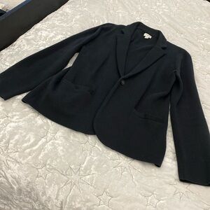 J. Crew Knit Blazer W’s M Black